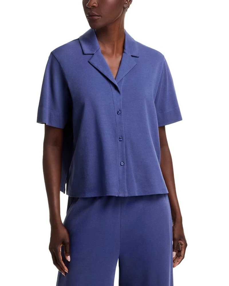 Notch Collar Shirt