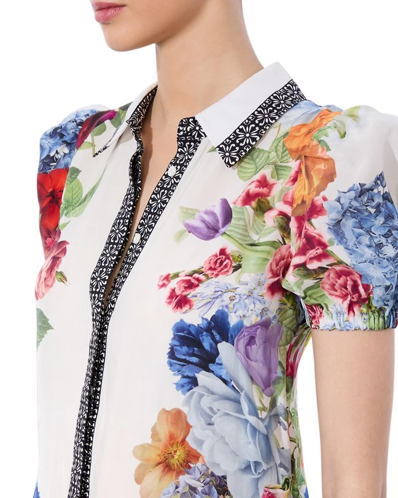 Claire Short Sleeved Tiered Dress