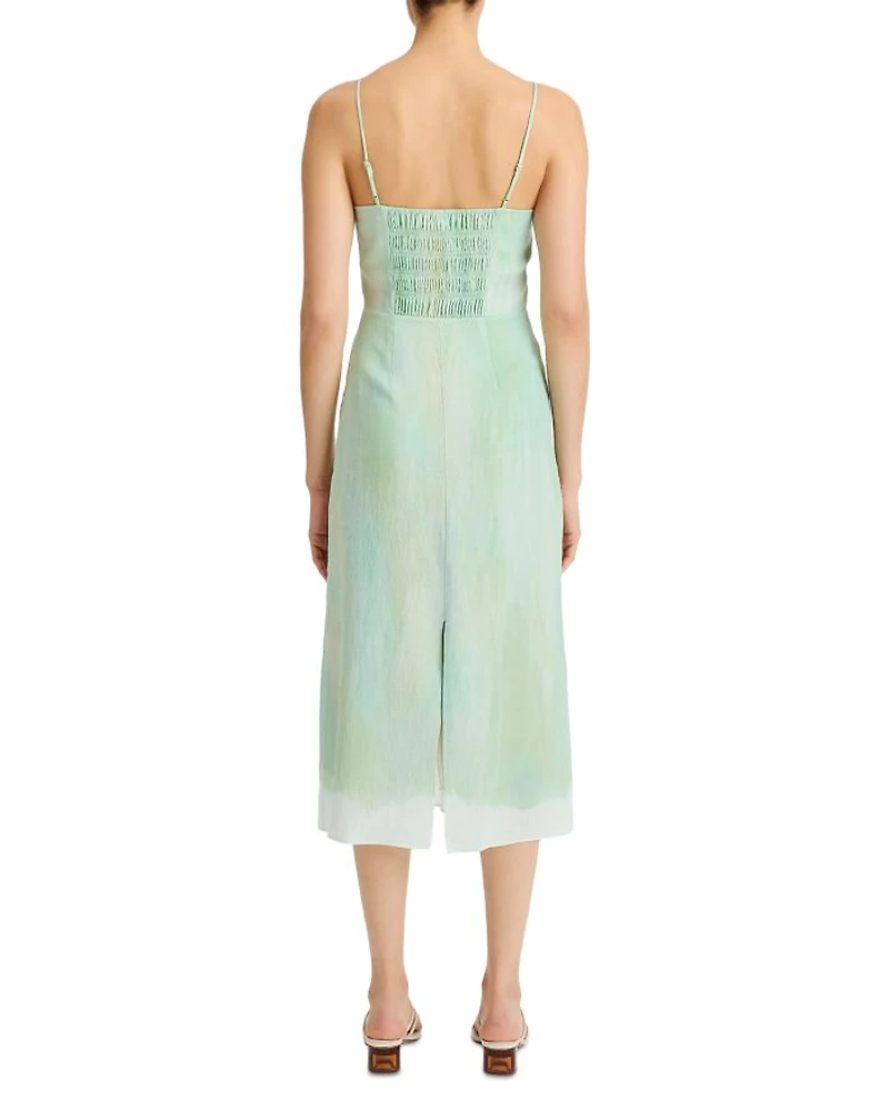 Painted Pastel Board Midi Dress