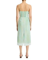 Painted Pastel Board Midi Dress