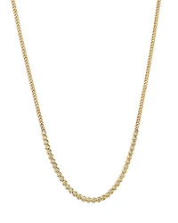 Zoe Chicco 14K Yellow Gold Tennis Collection Diamond Collar Necklace, 14-16