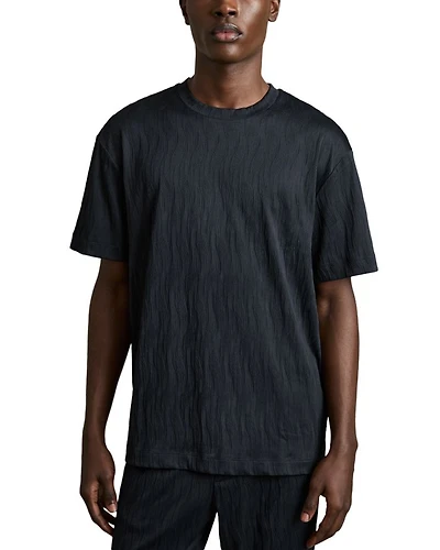 Ivan Wave Jacquard Oversized Tee