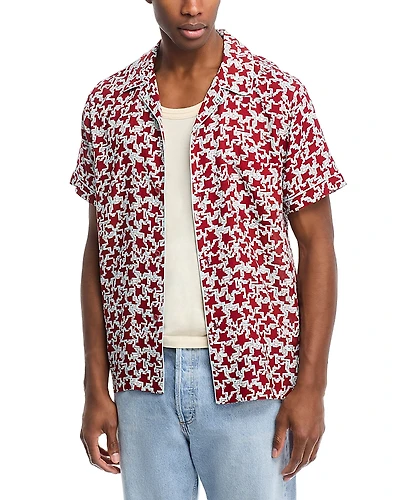 Coney Island Picnic Printed Regular Fit Camp Shirt