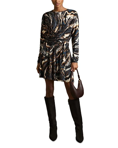 Jasmine Printed Short Dress