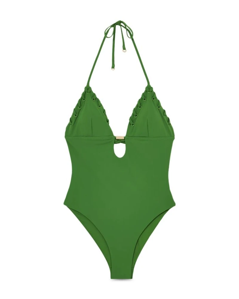 Nicole Whipstitch One Piece Swimsuit