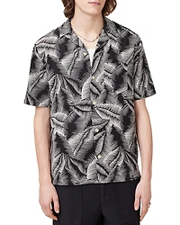 Allsaints Marseille Linen & Cotton Shirt