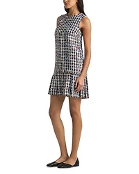 Americana Houndstooth Dress