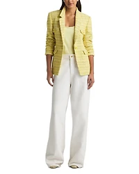 Metallic Tweed Lightweight Jacket