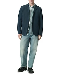 Finch Gauze Stripe Casual Button Down