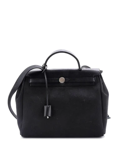 Herbag Zip Leather and Toile