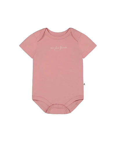 Deux par Deux Girls' Organic Cotton Onesie - Baby
