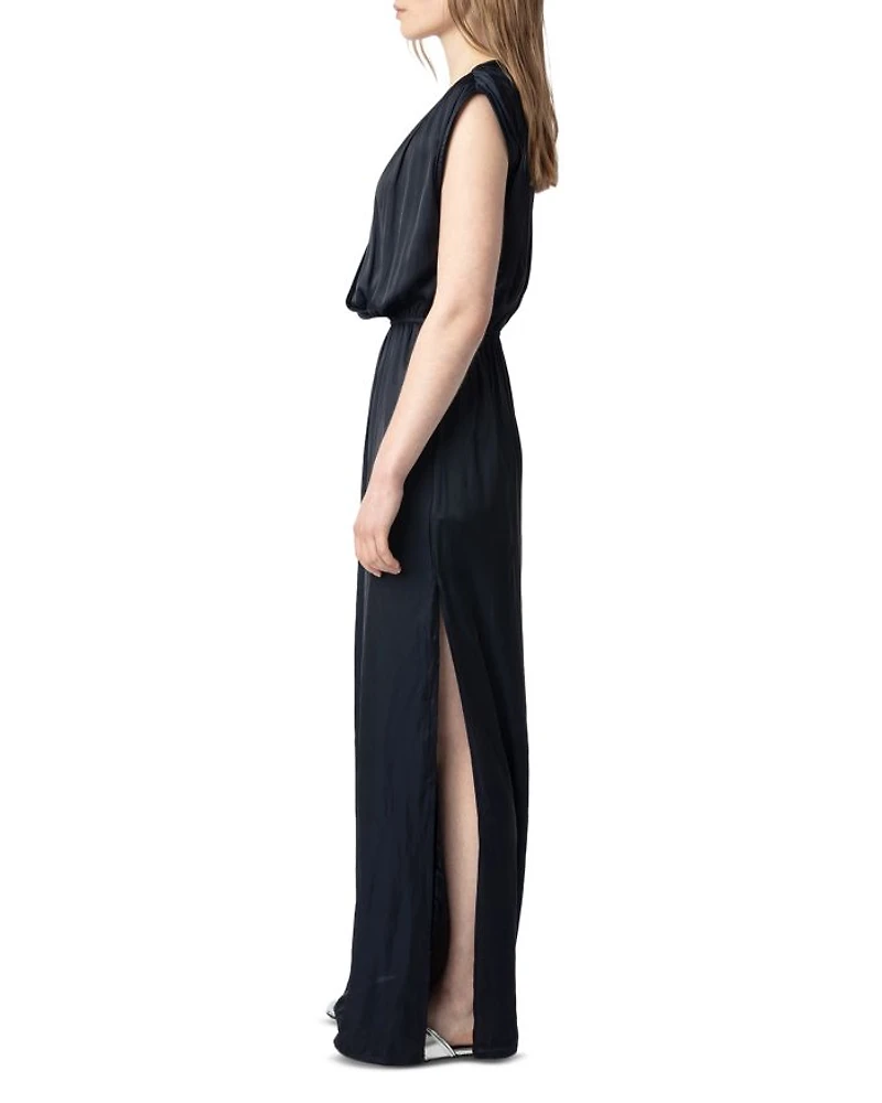 Ritmic Satin Maxi Dress