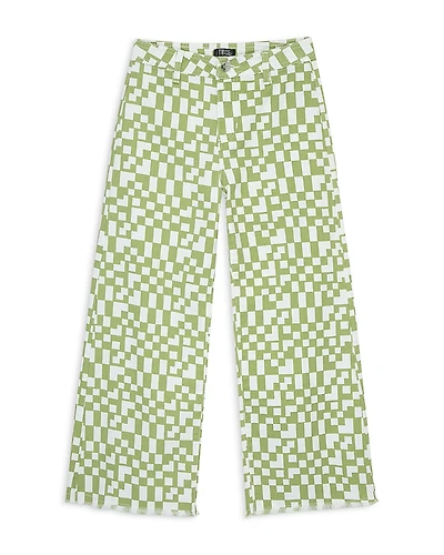 Truce Girls' Printed Wide Leg Pant - Big Kid