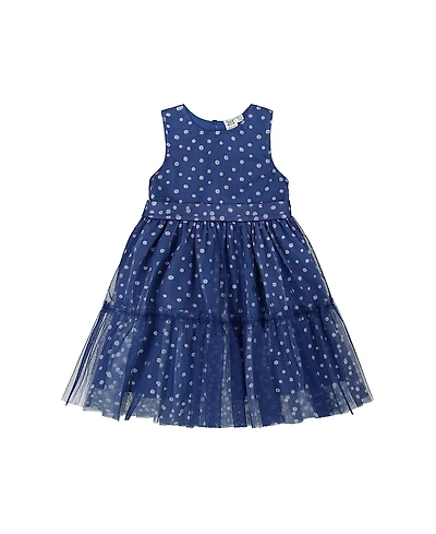Deux par Girls' Printed Tiered Dress - Baby