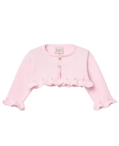 Paz Rodriguez "Bico" Short Cardigan - Baby