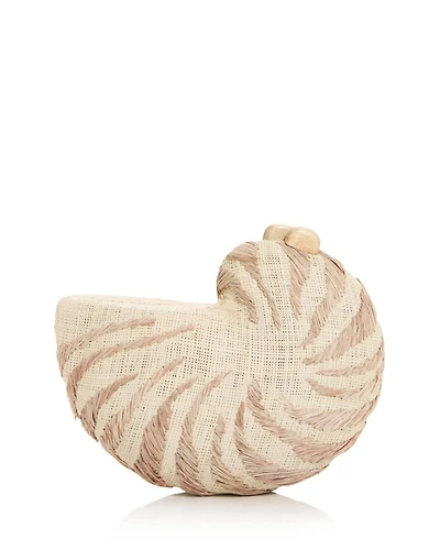Anna Straw Clutch