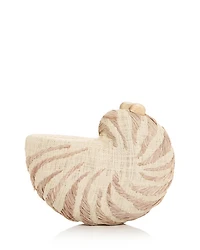Anna Straw Clutch