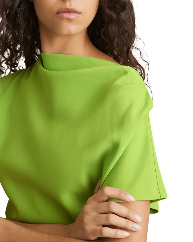 Freya Asymmetric Ruched Dress