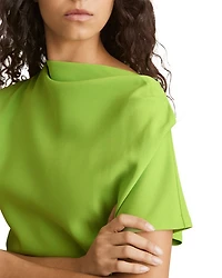 Freya Asymmetric Ruched Dress