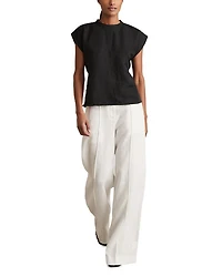 Soleya Linen Blend Tee