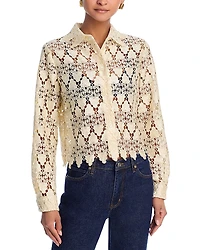 Frame Lace Shirt