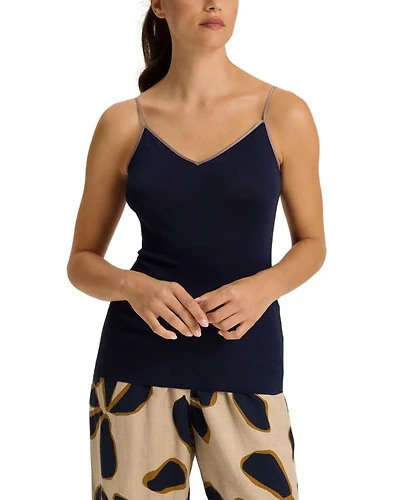 Cotton Seamless V-Neck Cami