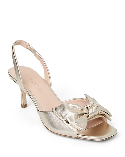 Jack Rogers Women's Eloise Bow Slingback Sandals