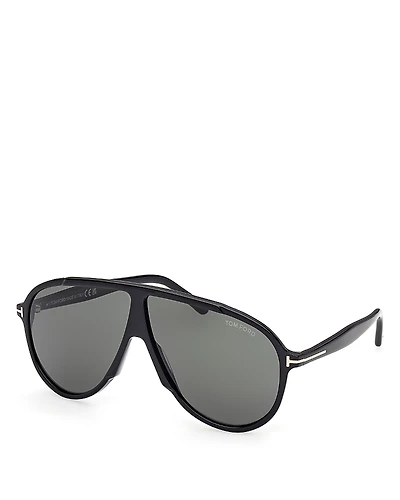 Tom Ford Vladamir Pilot Sunglasses, 65mm