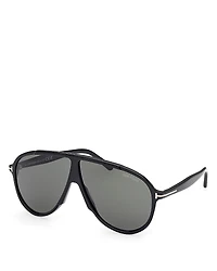Tom Ford Vladamir Pilot Sunglasses, 65mm