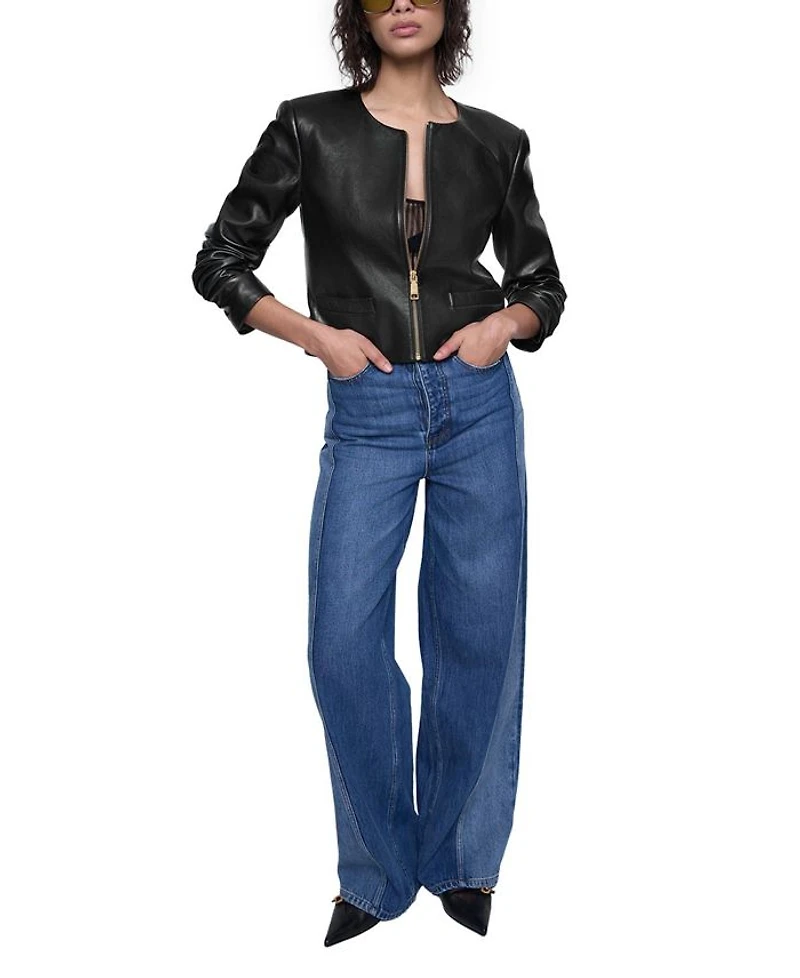 Paige Cropped Zip Jacket