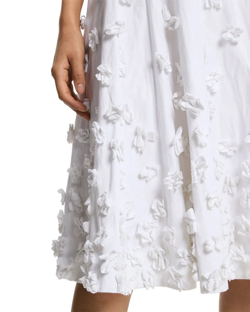Cruschcot Embroidered Circle Skirt