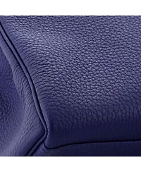 Kelly Handbag Blue Togo with Gold Hardware