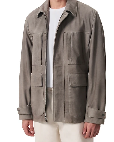 rag & bone Pace Suede Chore Jacket