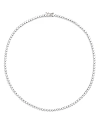 Shashi Bezel Tennis Necklace, 15