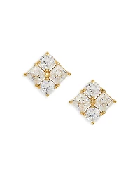 Nadri Cubic Zirconia Cluster Stud Earrings