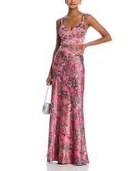 Ryker Silk Bias Skirt