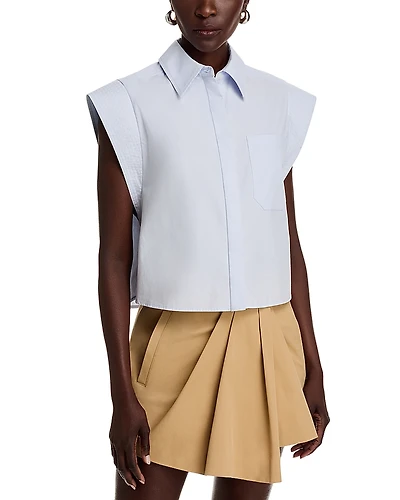 A. l.c. Monte Poplin Shirt