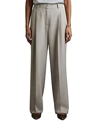 Harper Textured Wide Leg Trousers