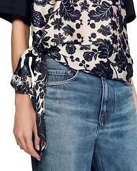 Floral Print Tee