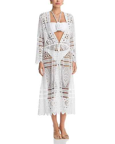 Milly Tiered Lace Cover-Up