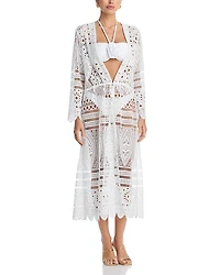 Milly Tiered Lace Cover-Up