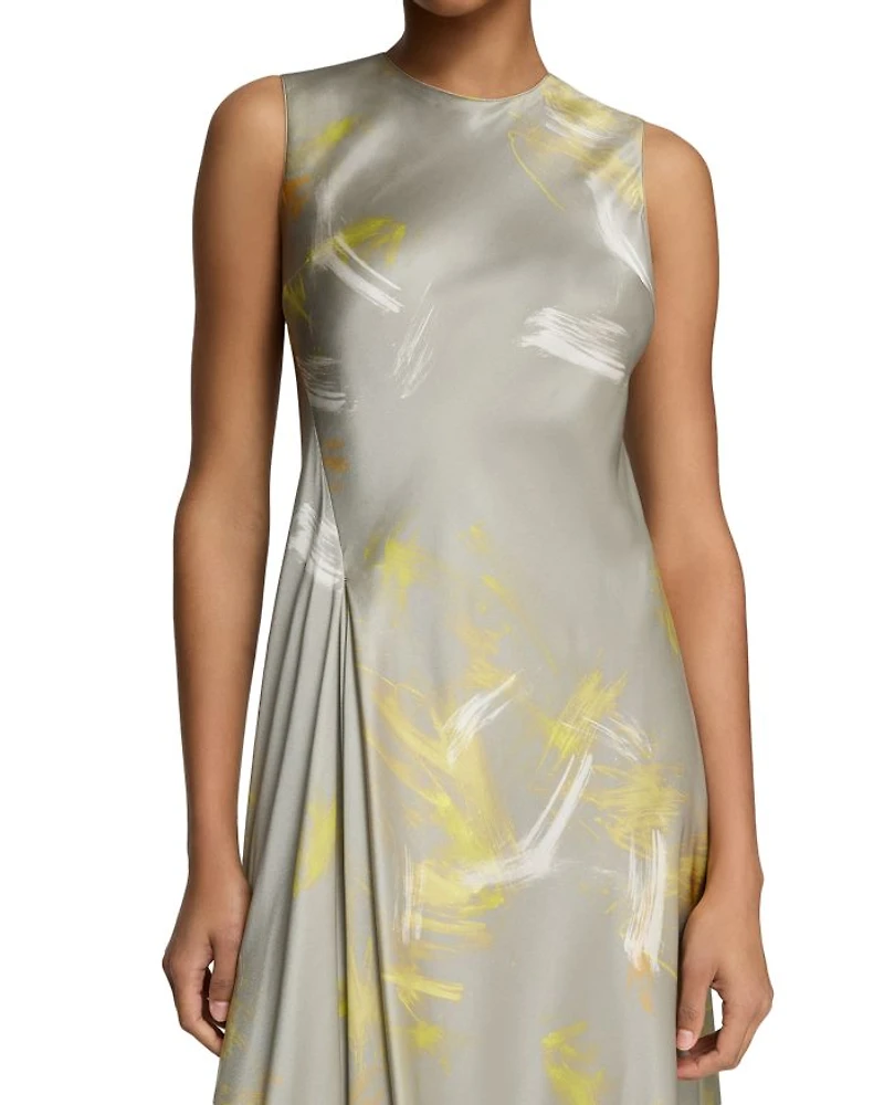 Silk Asymmetric Dress