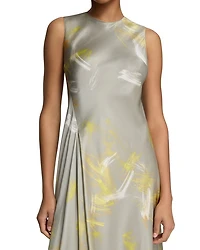Silk Asymmetric Dress