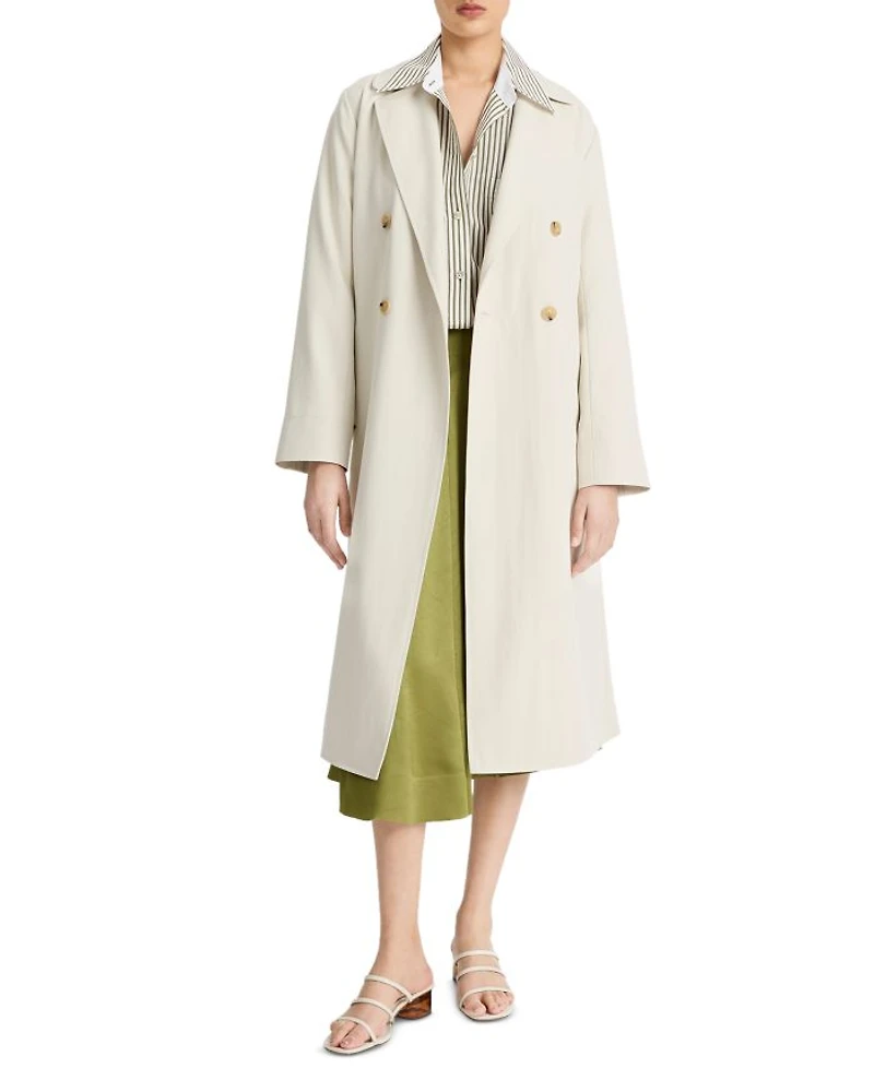 Drapey Trench Coat