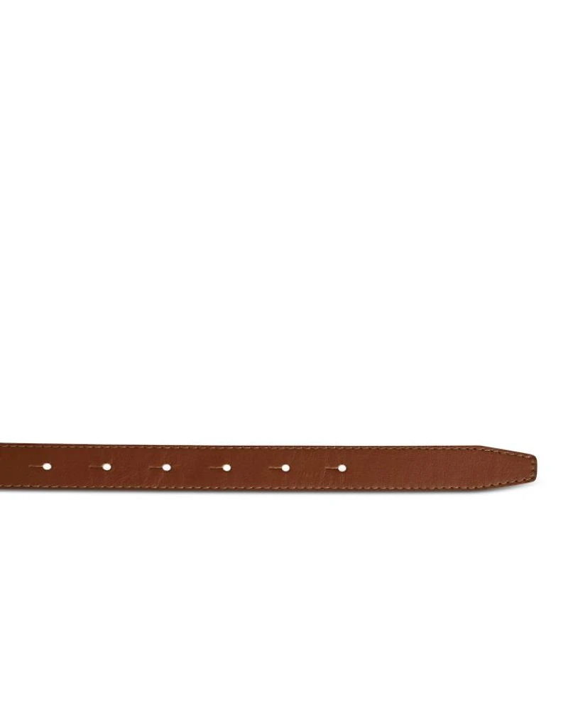 Sculptural Leather Belt