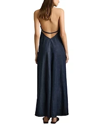 Rachel Denim Maxi Dress