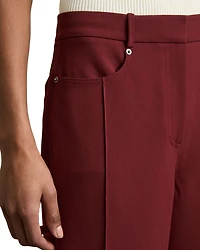 Petites Heather Wide Leg Palazzo Pants