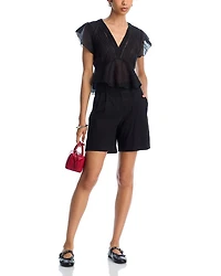 Leyla Peplum Top