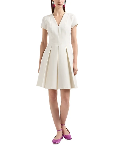 Emporio Armani Pleated Skirt Dress
