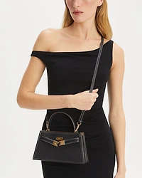 Petite Lee Radziwill Leather Tote